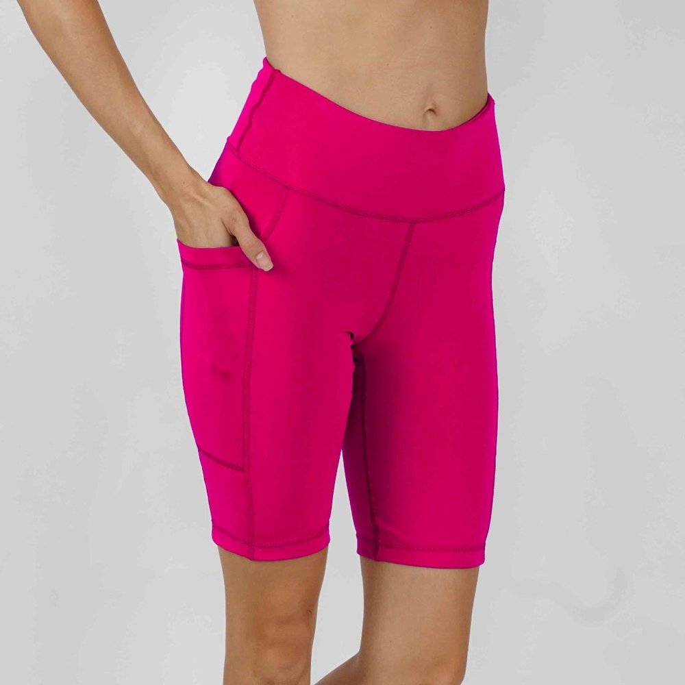 High Waist with Both Sides Pockets Workout Running